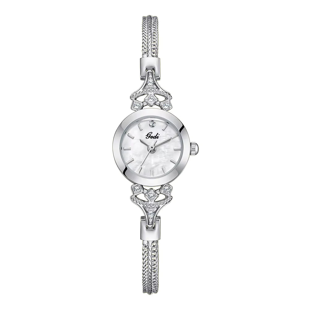 Celestia Elegant Gold Women Bracelet Watch