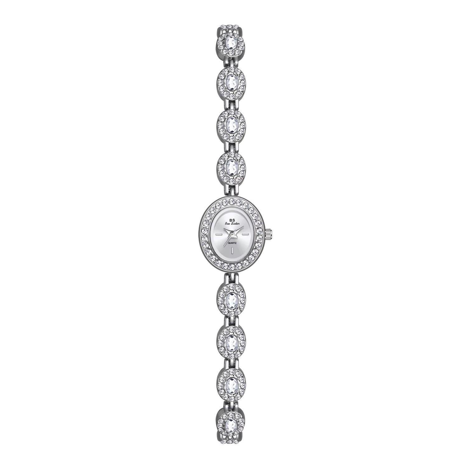 Emeralda Oval Gemstone Bracelet Watch
