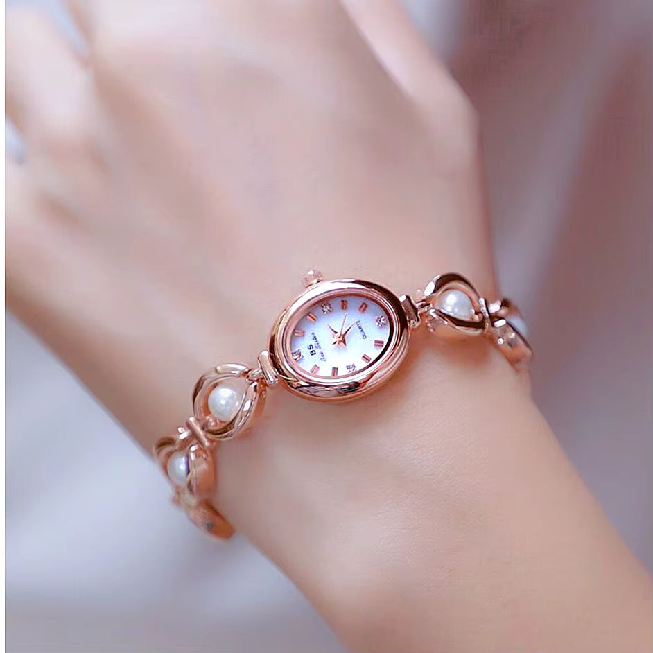Miyuki Timeless Pearl Bracelet Watch 2