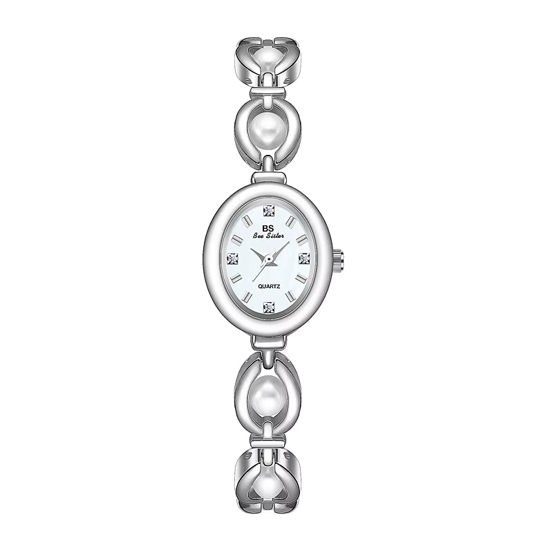 Miyuki Timeless Pearl Bracelet Watch