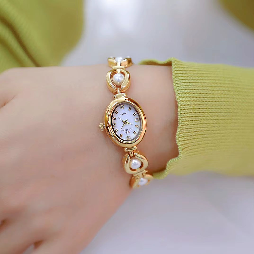 Miyuki Timeless Pearl Bracelet Watch 3