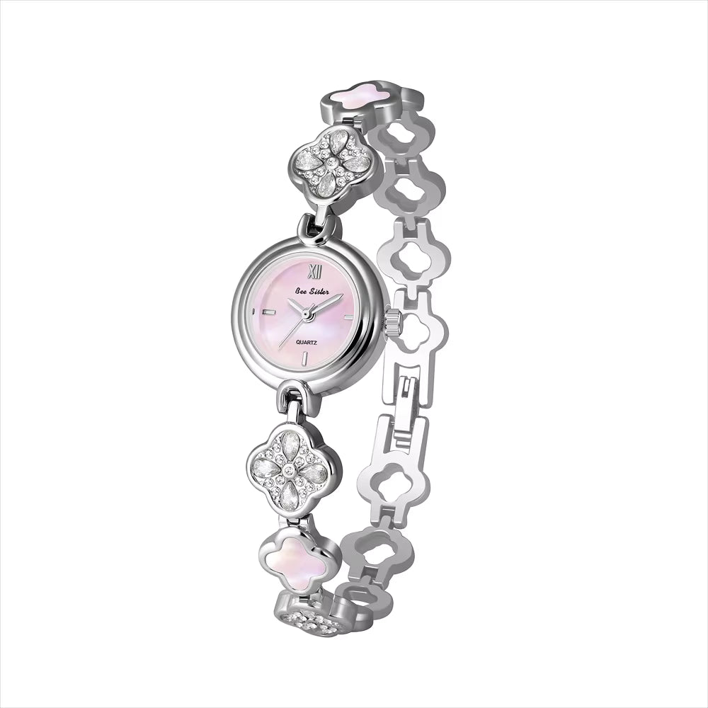 Lunaclover Elegant Crystal Watch