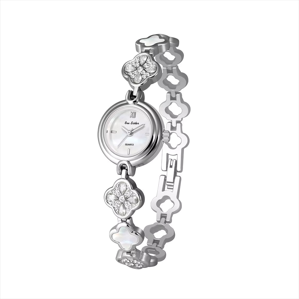 Lunaclover Elegant Crystal Watch