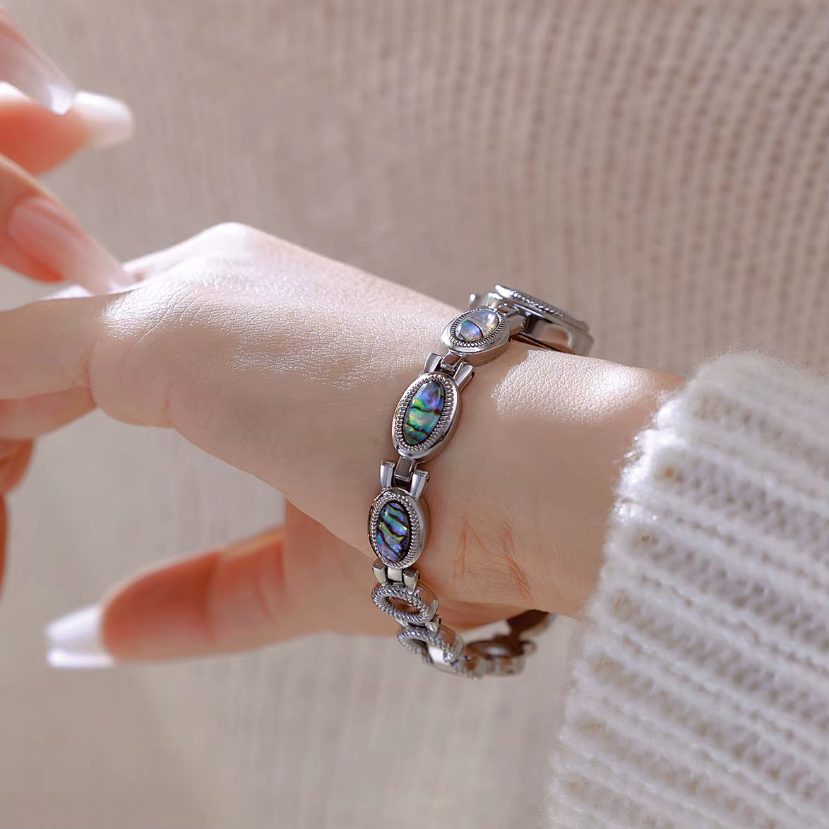 Abalone Shell Elegant Watch 4