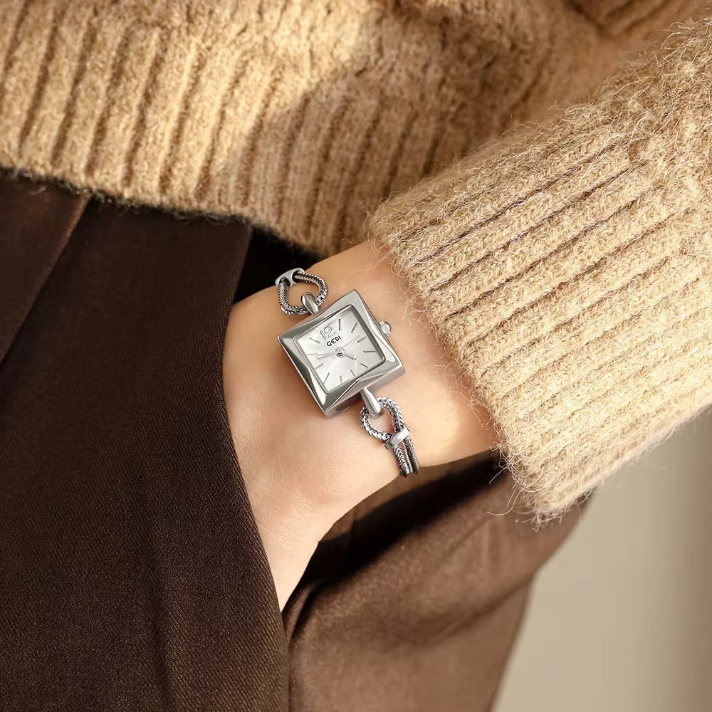 Lunea Square Bracelet Watch 4