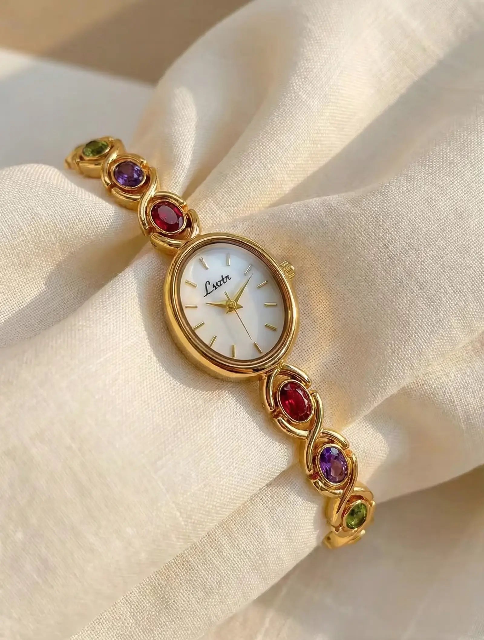 GemAurora Tourmaline Gem Watch (2)