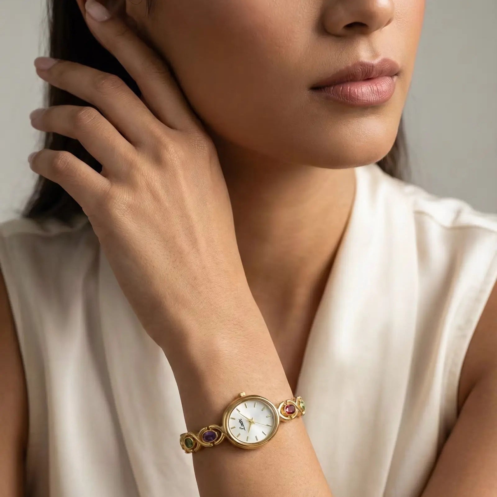GemAurora Tourmaline Gem Watch