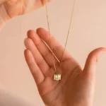 Gold Initial Necklace