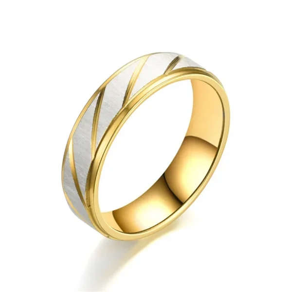 Adore Stainless Steel Couple Rings