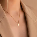 Gold Initial Necklace
