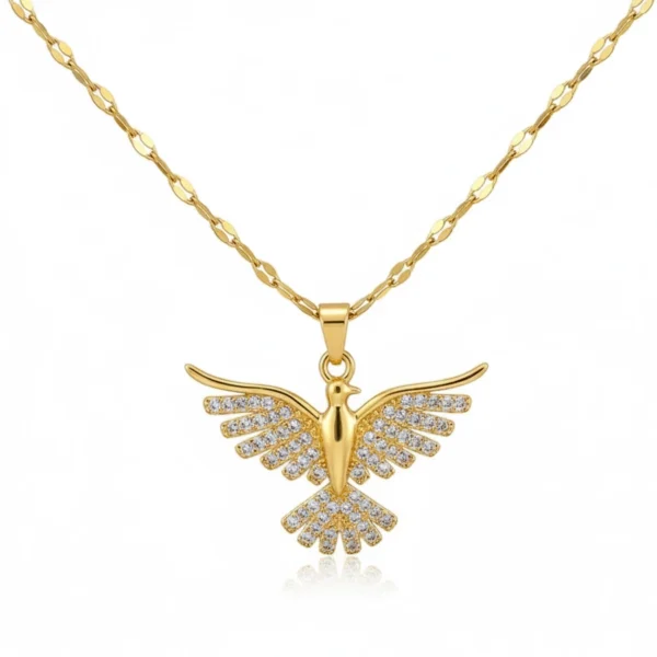 Aurelia Soaring Bird Necklace