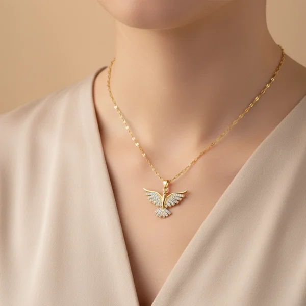 Aurelia Soaring Bird Necklace