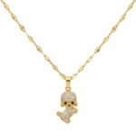 Bella Puppy Love Rhinestone Necklace