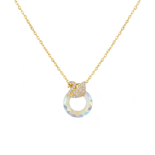 Celina Swan Crystal Halo Necklace